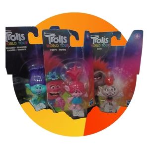 Trolls mini figures
